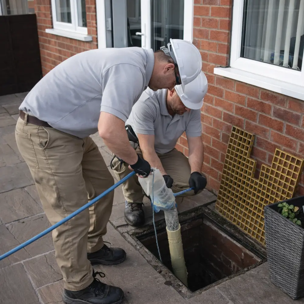 Blocked drain repair service in Kennington